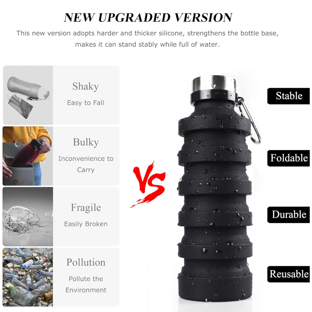 Lisslune | Foldable Shockproof Water Bottle