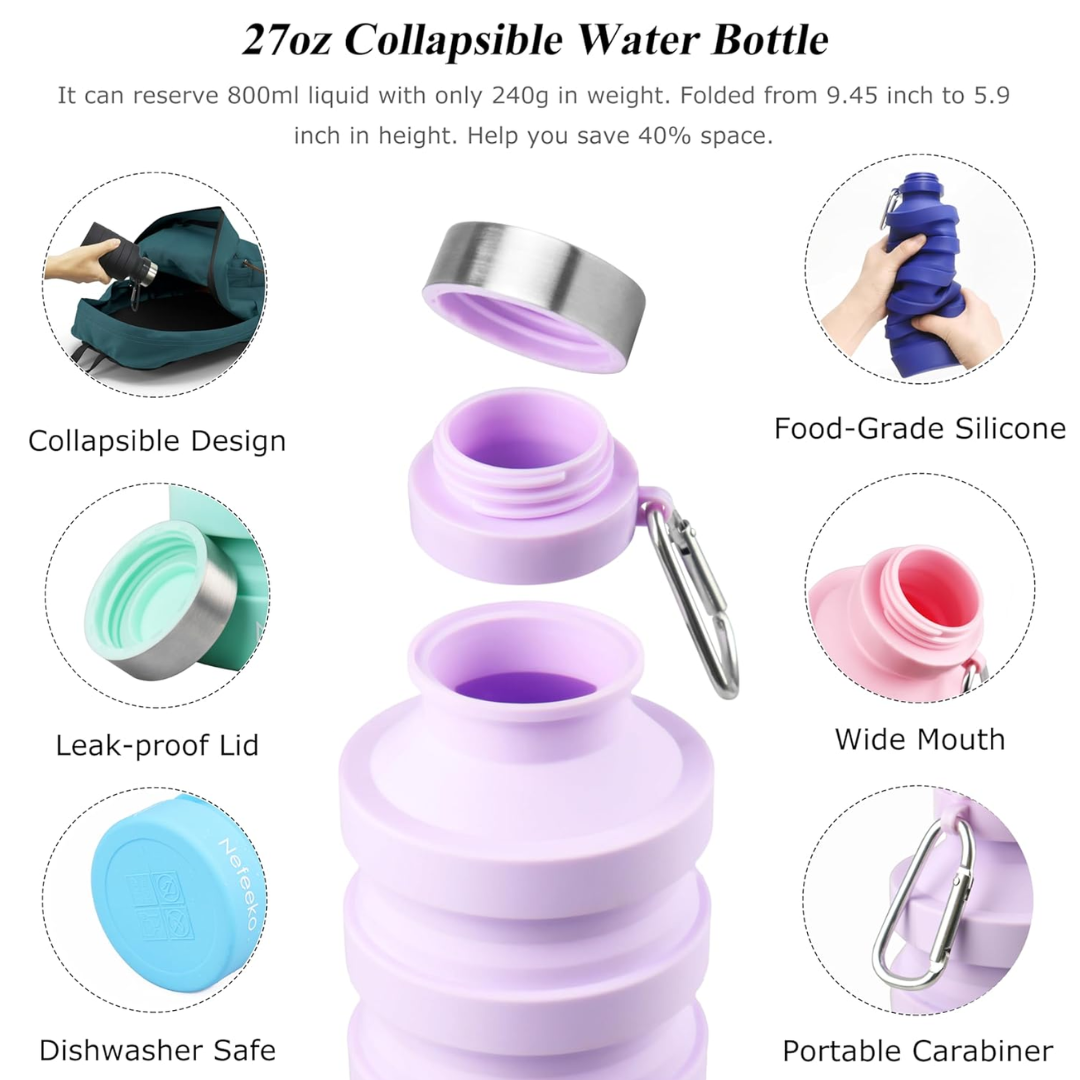 Lisslune | Foldable Shockproof Water Bottle