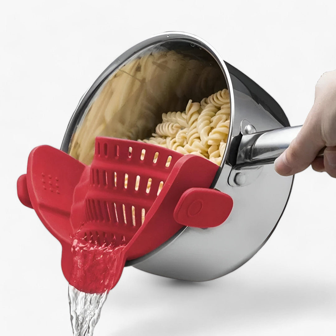 Lisslune | Foldable Silicone Kitchen Colander - FlexiStrain