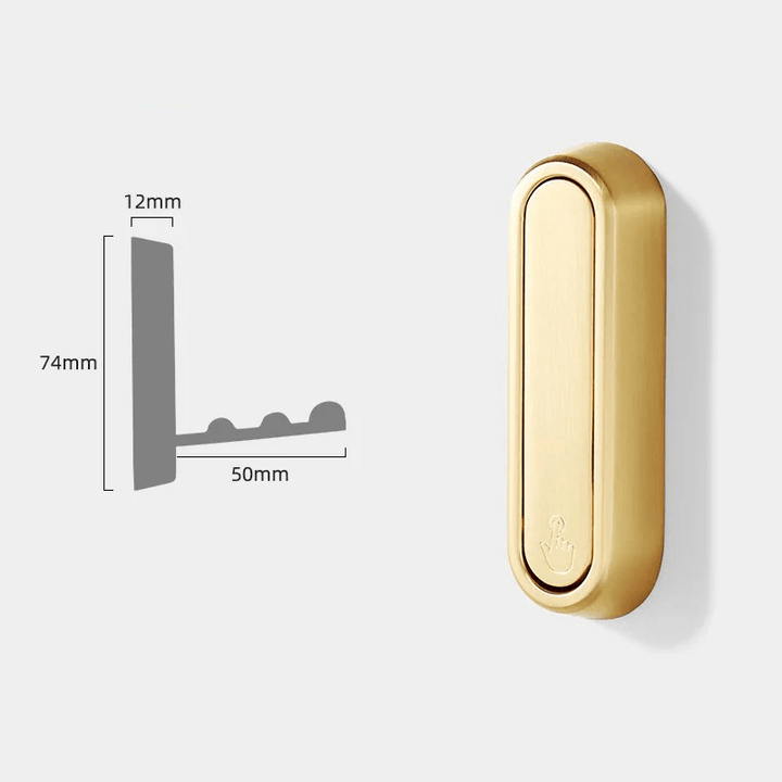 Lisslune | Folding Wall Hooks | Full Metal