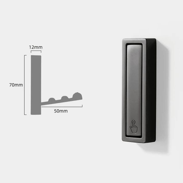 Lisslune | FlexiHäng Folding Weight Hook – Space-saving & Stylish Design