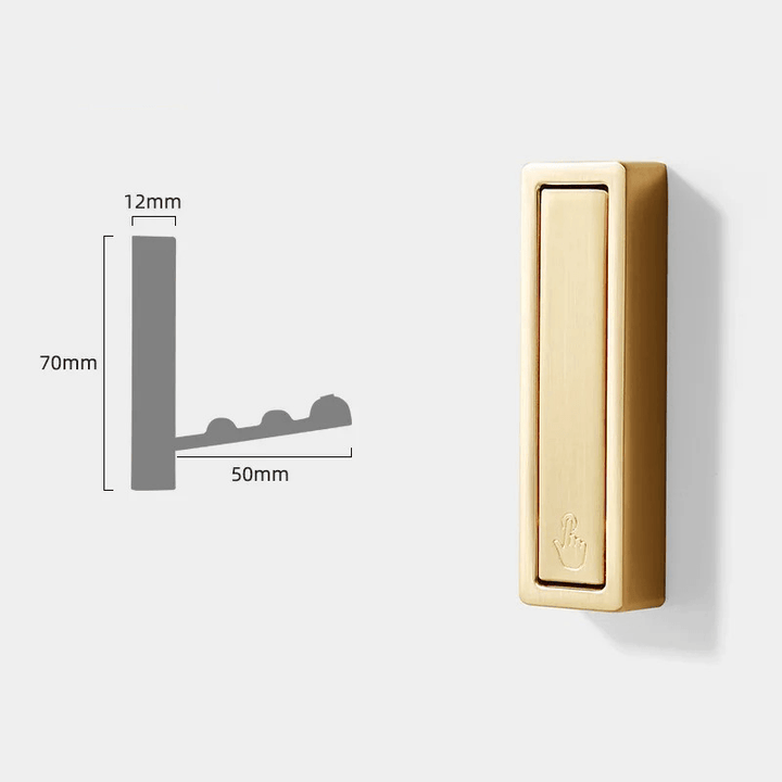 Lisslune | FlexiHäng Folding Weight Hook – Space-saving & Stylish Design