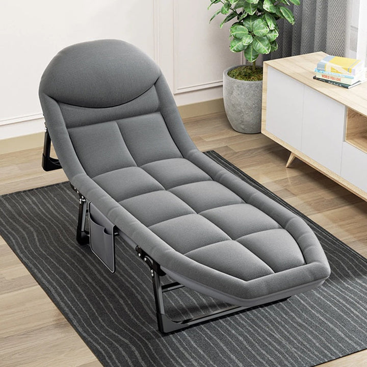 Lisslune | Folding Bed with Built-in Pillow & Side Pocket