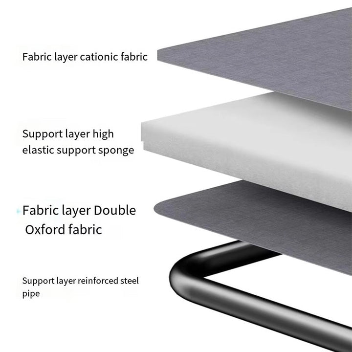Lisslune | Folding Bed with Built-in Pillow & Side Pocket