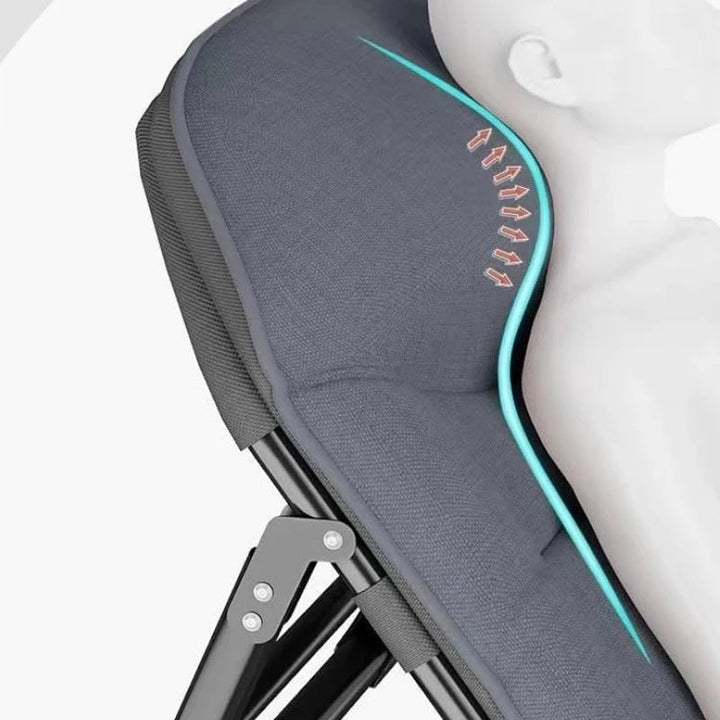 Lisslune | Folding Bed with Built-in Pillow & Side Pocket
