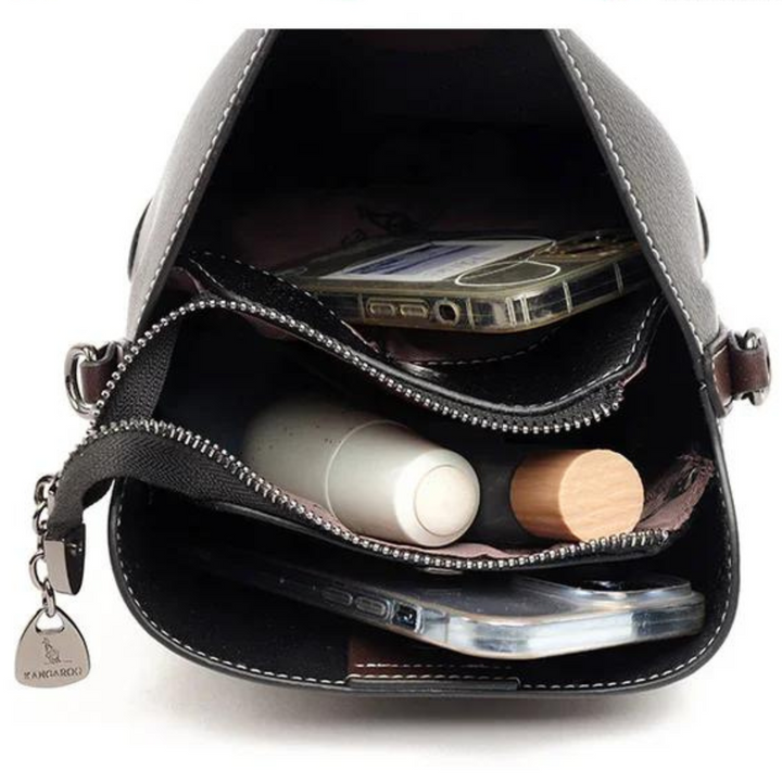 Lisslune | ShoulderBag: Real Leather Niche Women's Crossbody Bag