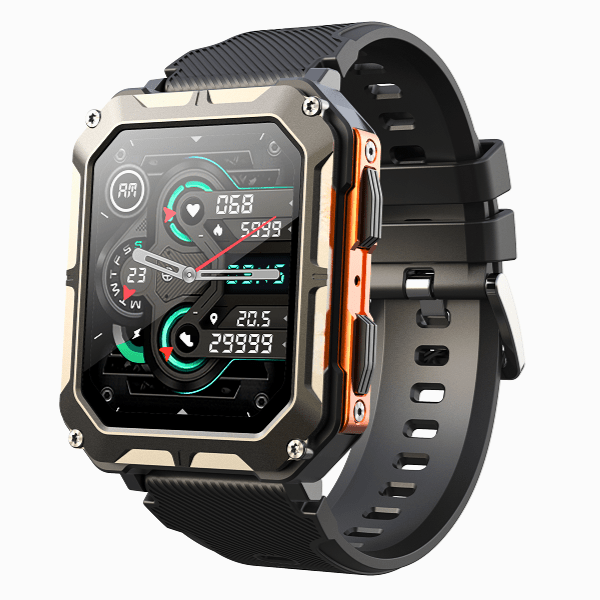 Lisslune | Aureon Steel Smartwatch Companion | Stylish stainless steel smartwatch with health tracking