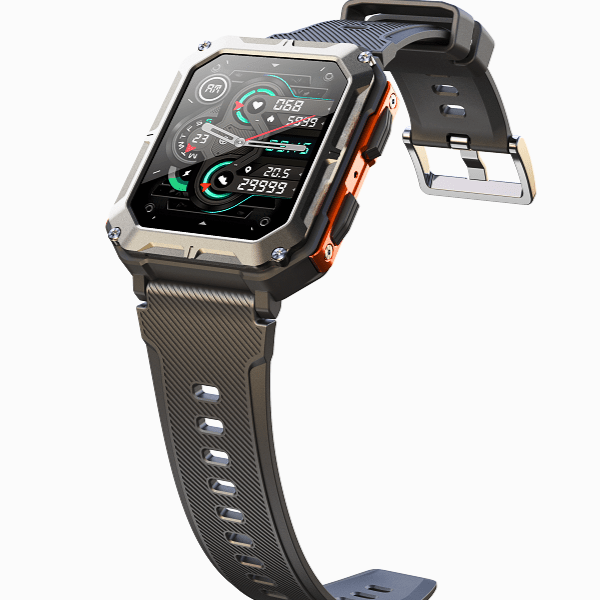 Lisslune | Aureon Steel Smartwatch Companion | Stylish stainless steel smartwatch with health tracking