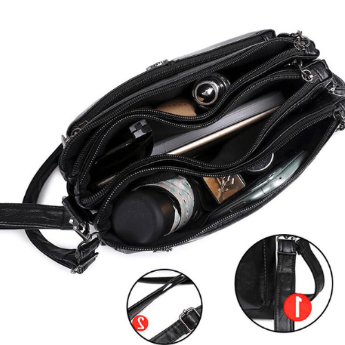 Lisslune | Fosh – Women’s Small Leather Shoulder Bag Premium Leather Finish