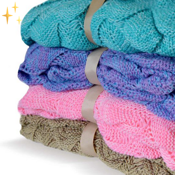 Lisslune | Warm Crocheted Mermaid Tail Blanket - MermaidDreams