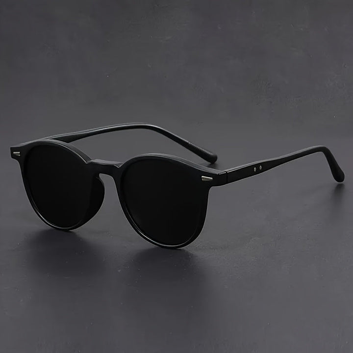 Lisslune | Men's Sunglasses RetroView – Round Tortoiseshell Glasses with Lightweight Frame