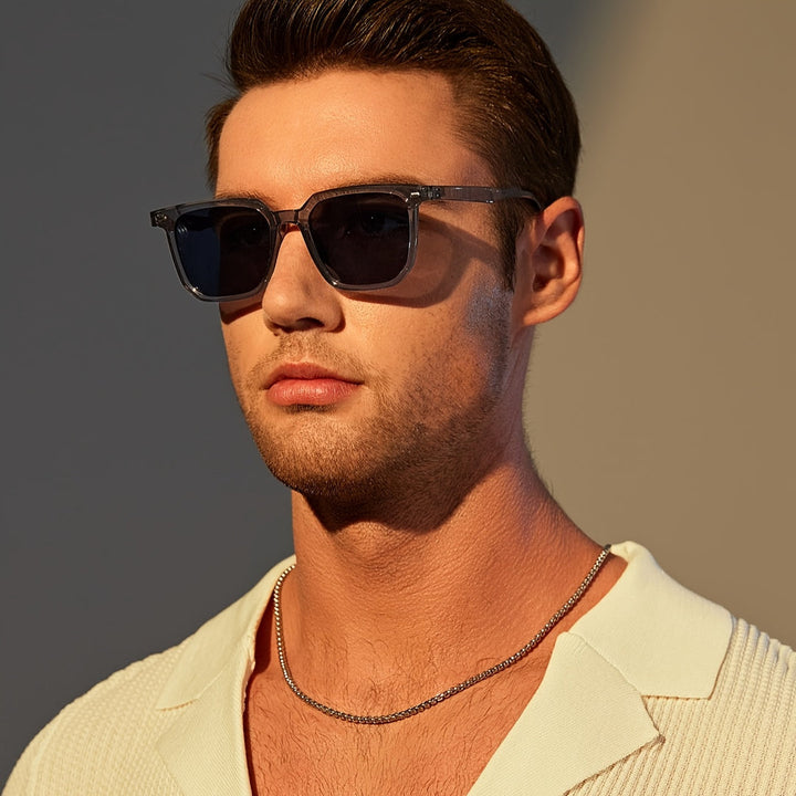 Lisslune | Men's Sunglasses RetroSquare – Lightweight, Stylish and Durable