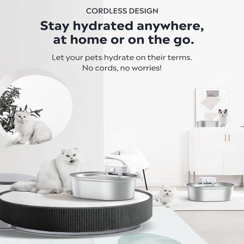 Lisslune | Wireless Automatic Pet Water Fountain