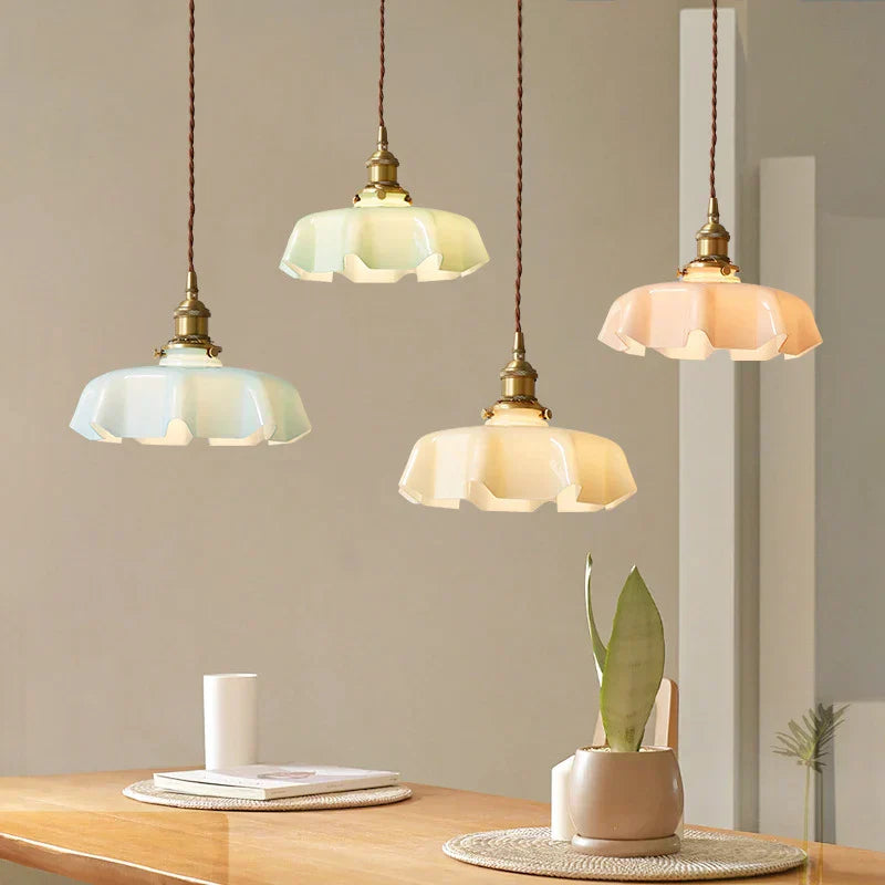 Lisslune | French Brass Hanging Lamp - BrassChic
