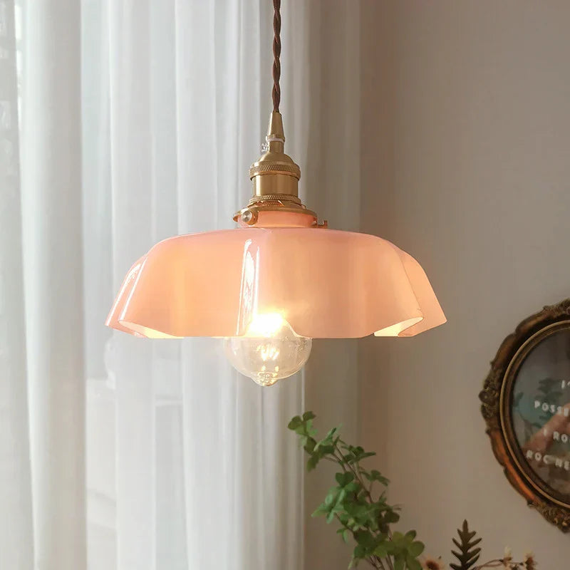 Lisslune | French Brass Hanging Lamp - BrassChic