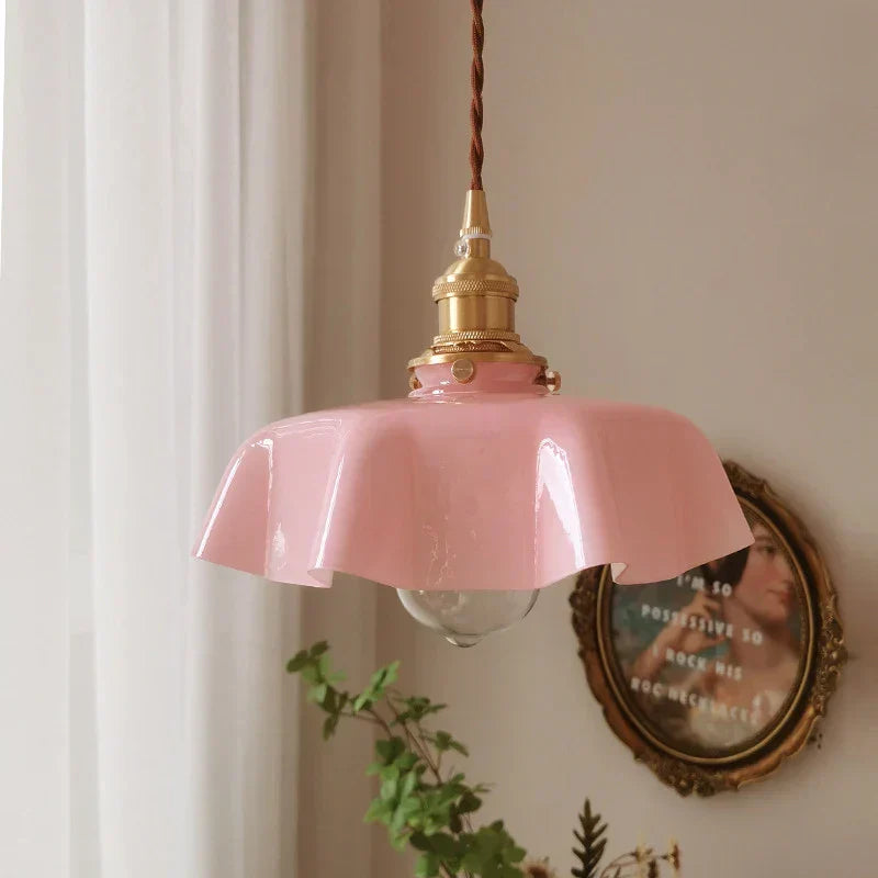 Lisslune | French Brass Hanging Lamp - BrassChic