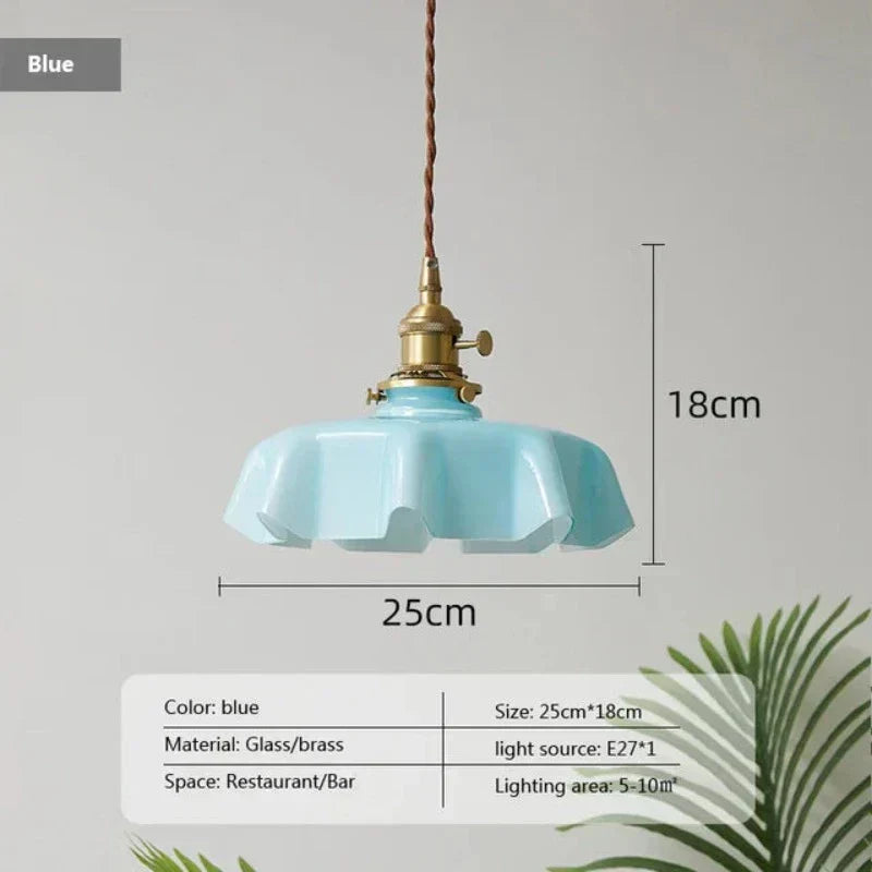 Lisslune | French Brass Hanging Lamp - BrassChic