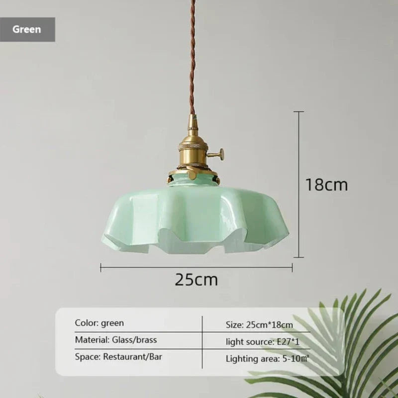 Lisslune | French Brass Hanging Lamp - BrassChic