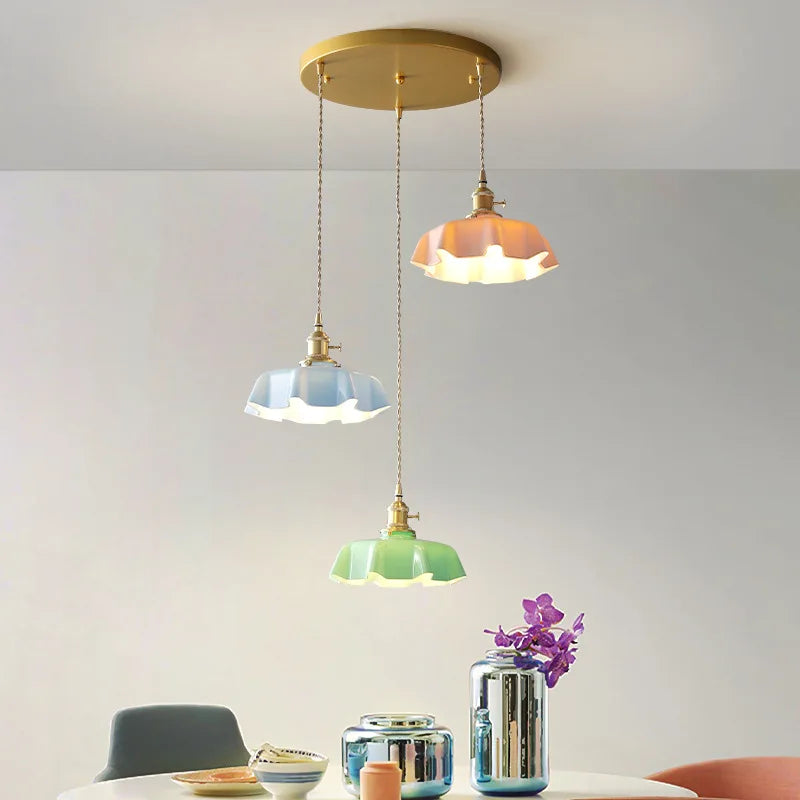 Lisslune | French Brass Hanging Lamp - BrassChic
