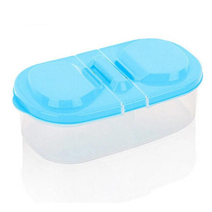 Lisslune | Dual Compartment Kitchen Storage Organizer for Fresh Food Storage