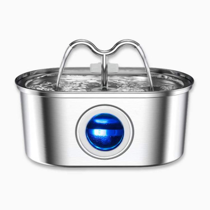 Lisslune | Cat Water Fountain made of Stainless Steel – Quiet, Hygienic and BPA-free – 2L Capacity