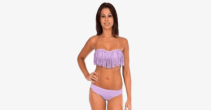 Lisslune | Fringe Bikini Swimsuit