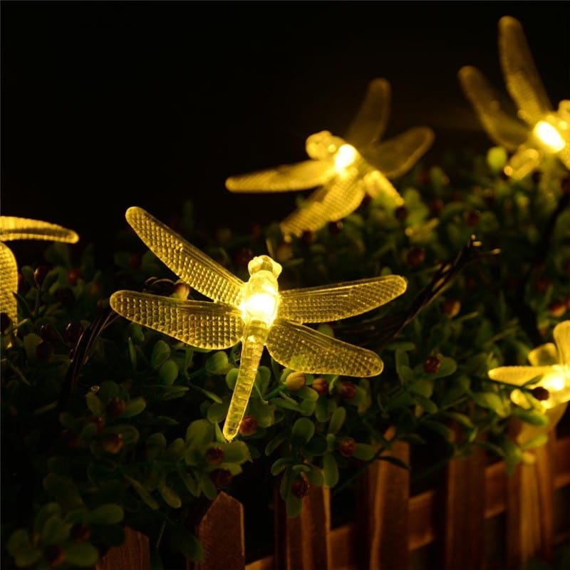 Lisslune | GlowDragon – Solar-powered fairy lights with dragonfly design