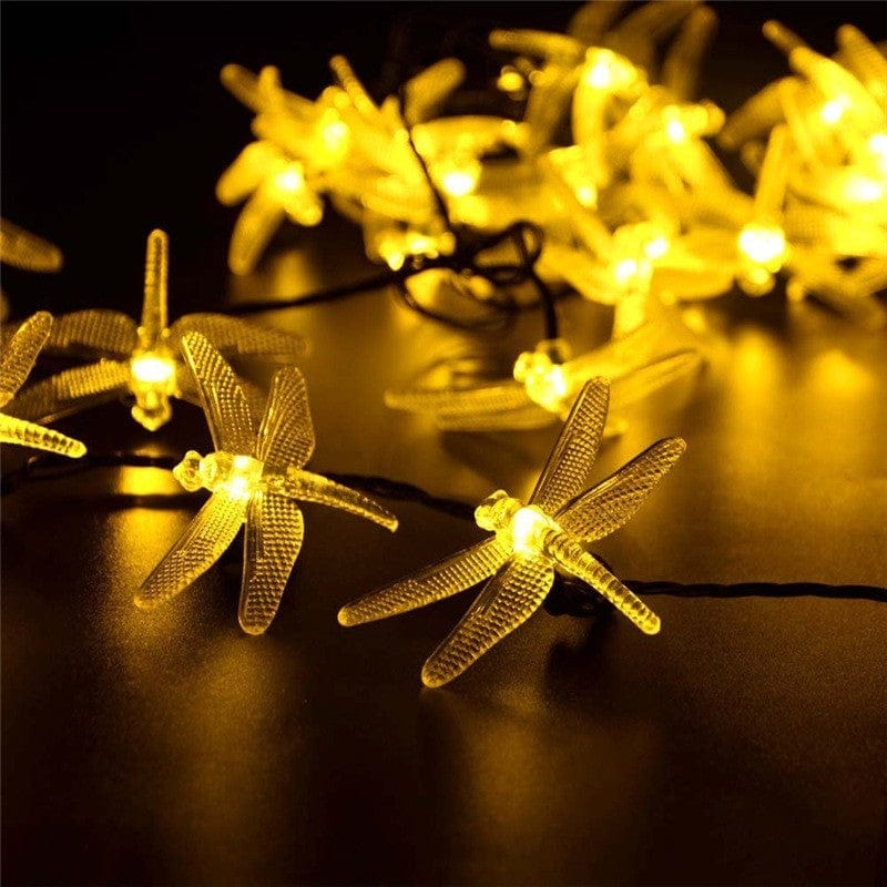 Lisslune | GlowDragon – Solar-powered fairy lights with dragonfly design