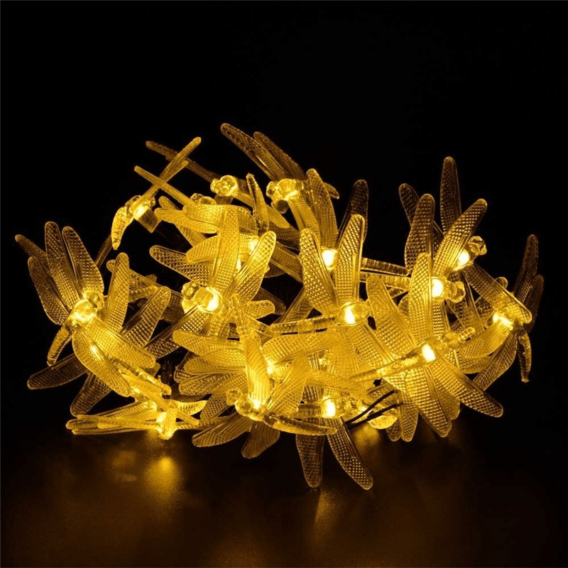 Lisslune | GlowDragon – Solar-powered fairy lights with dragonfly design