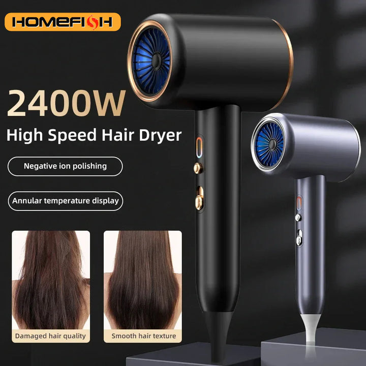Lisslune | High-performance hair dryer 2400W with cold and warm air function - Ion technology