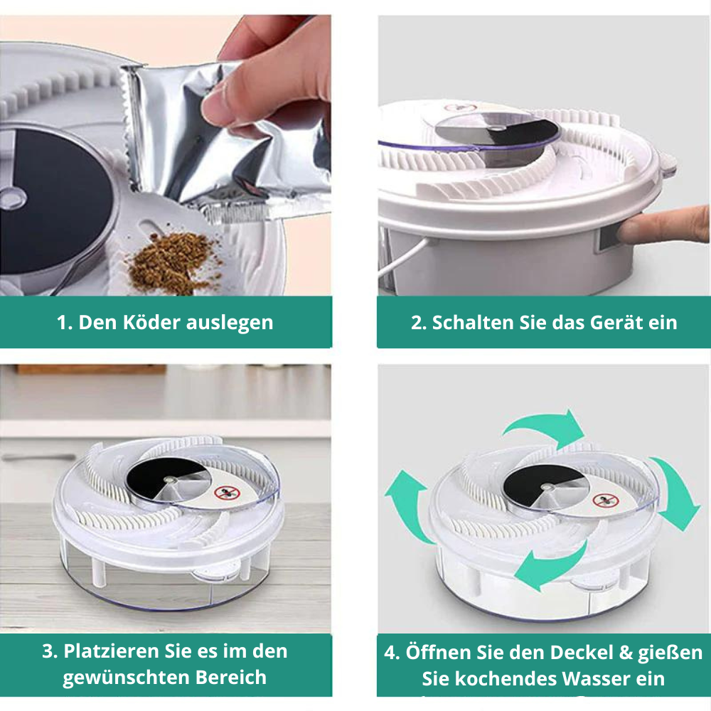 Lisslune | FlyFree - The World's Best Fly Trap (Silent Fly Trap)