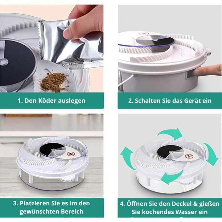 Lisslune | FlyFree - The World's Best Fly Trap (Silent Fly Trap)