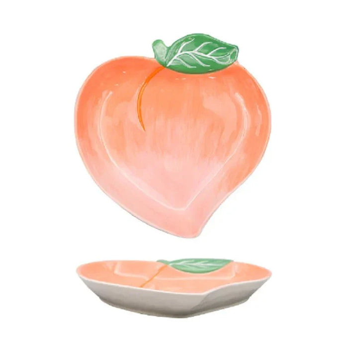 Lisslune | Vegetable Shapes Ceramic Salad Plate