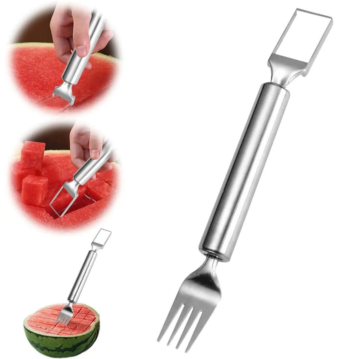 Lisslune | HandyFruit Pro – Dual Blade & Fork for Effortless Fruit Preparation