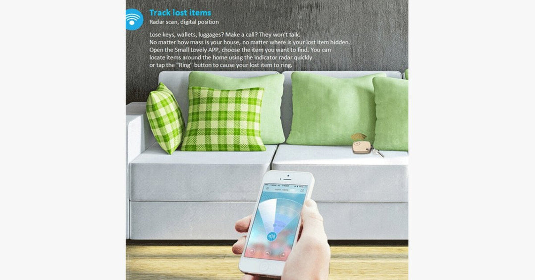 Lisslune | Anti-Loss Mini GPS Tracker – Never lose important things again!