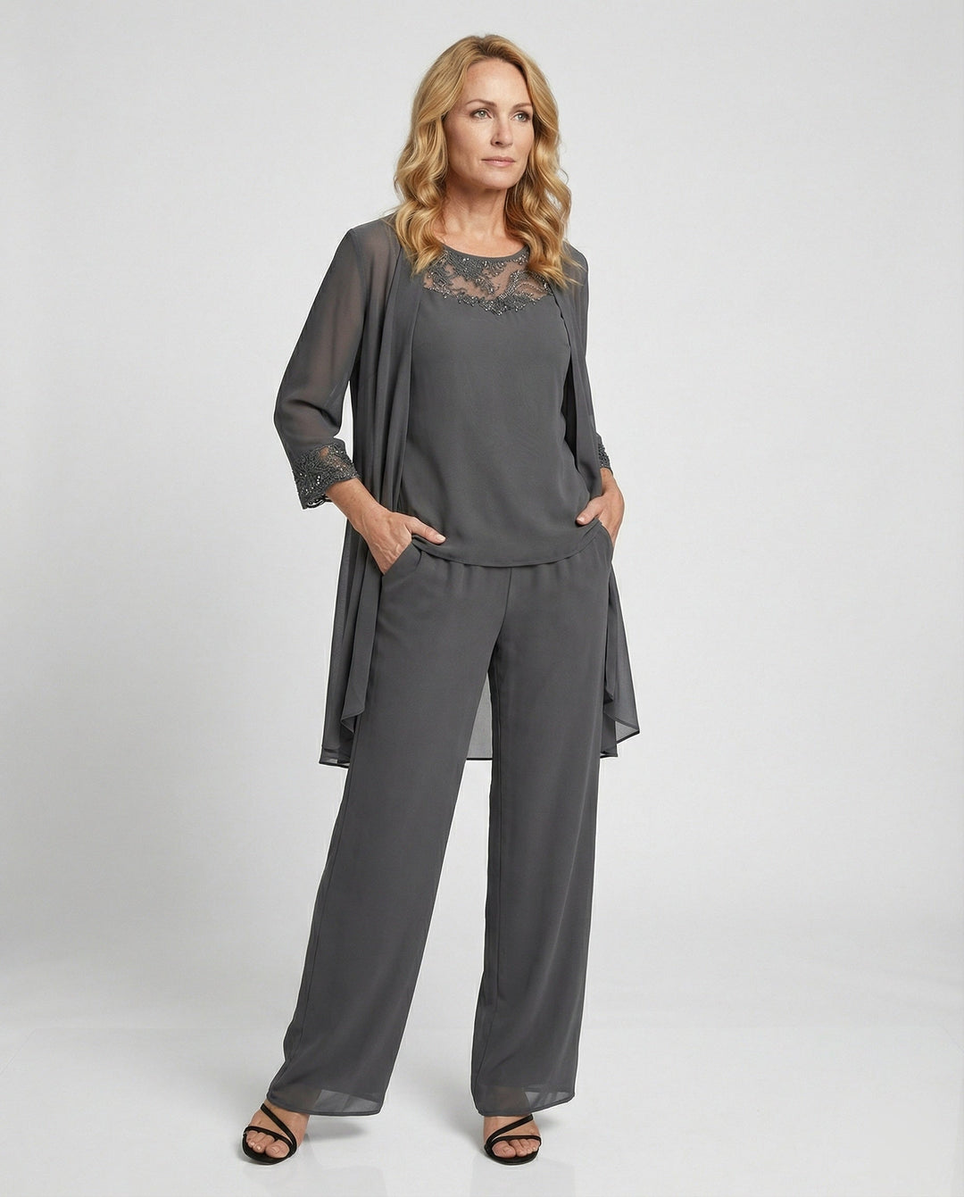 Lisslune | Women's Elegant Three-Piece Set, Stylish & Harmoniously Combined