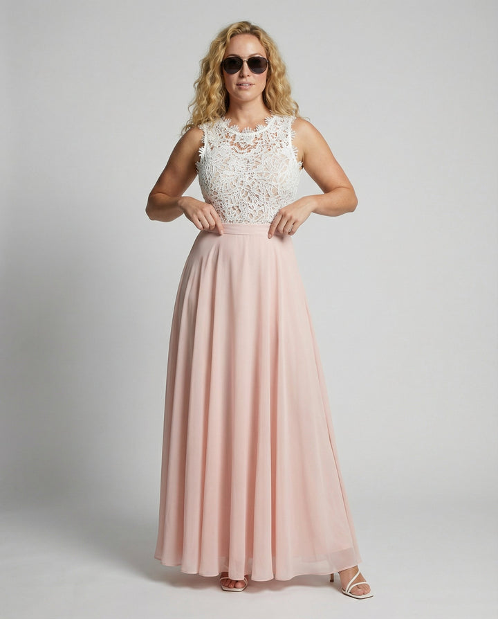 Elegant women's summer dress made of lace for summer Lisslune