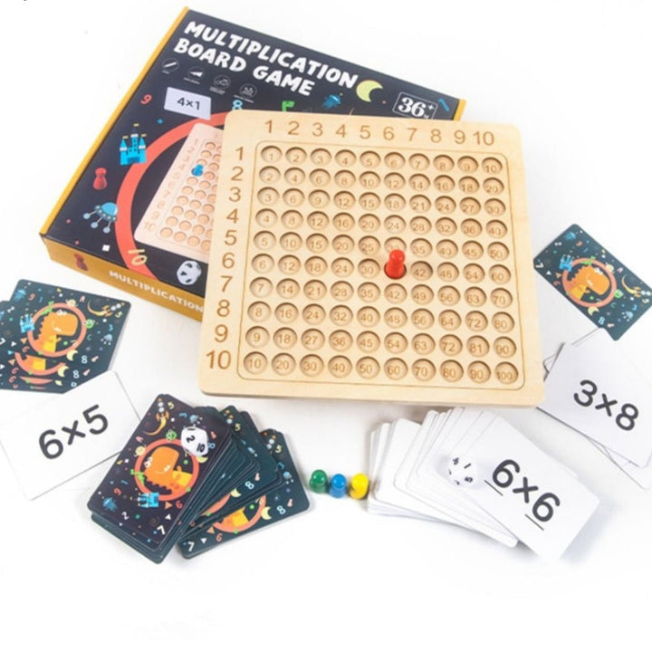 Lisslune | FunMath – Fun wooden educational game to promote mathematical skills