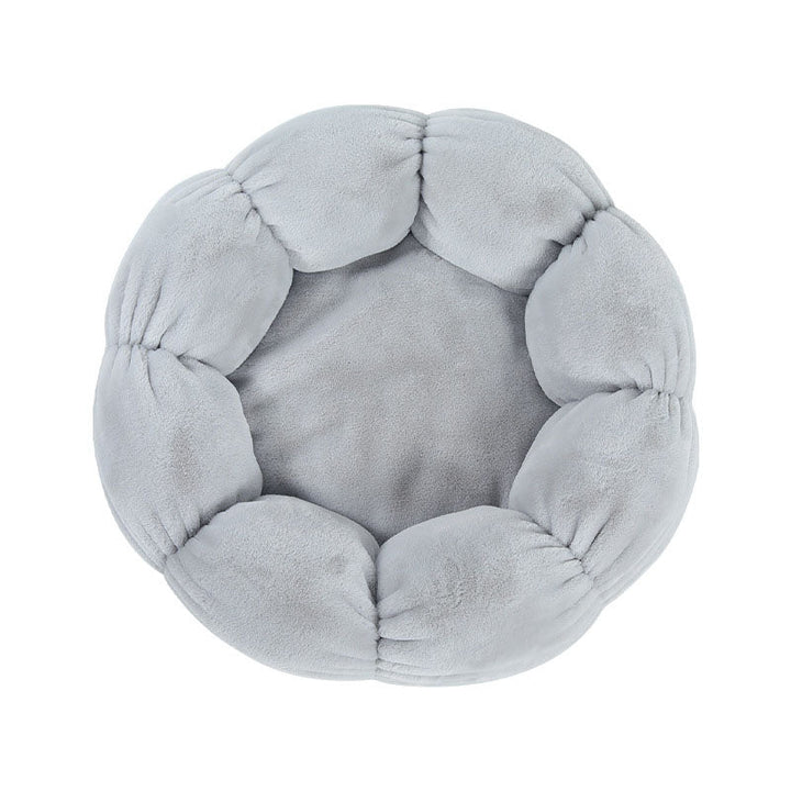 Lisslune | Deep Sleep Flower Shape Cat Bed