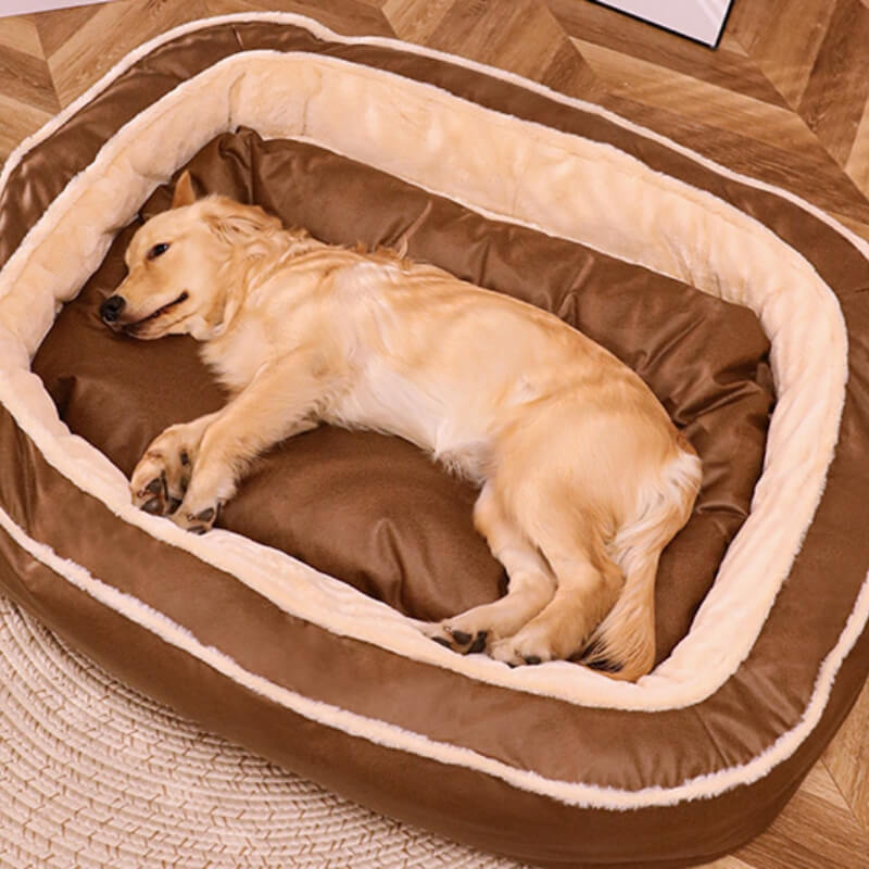 Lisslune | Blanket - Large Warm Deep Sleep Orthopedic Dog Bed