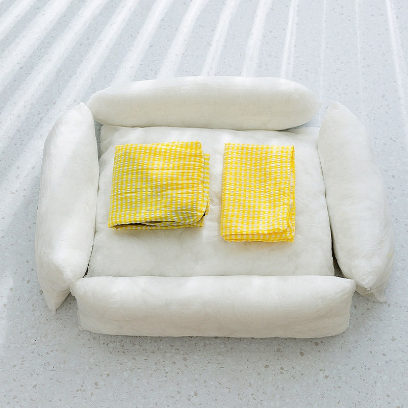 Lisslune | Rectangular washable dog bed breathable pet bed