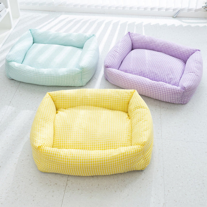 Lisslune | Rectangular washable dog bed breathable pet bed