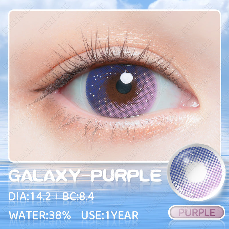 Rynx Galaxy Purple 14.2mm 1 Pair | 1 Year