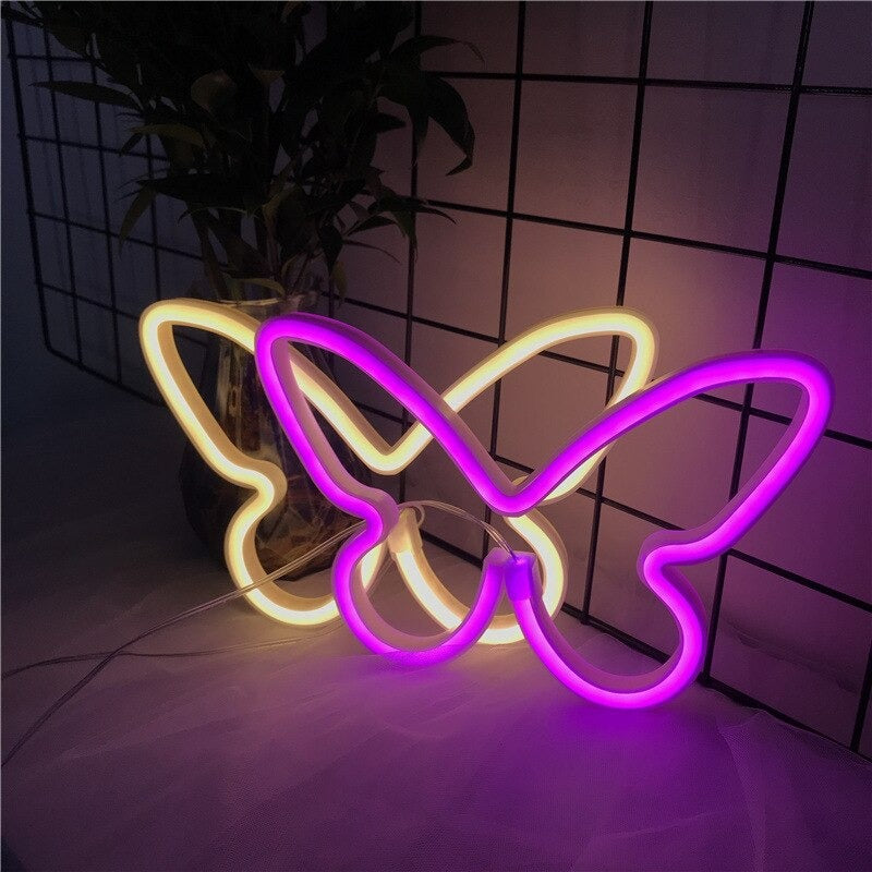 Rynx | Butterfly Wand Neon Sign