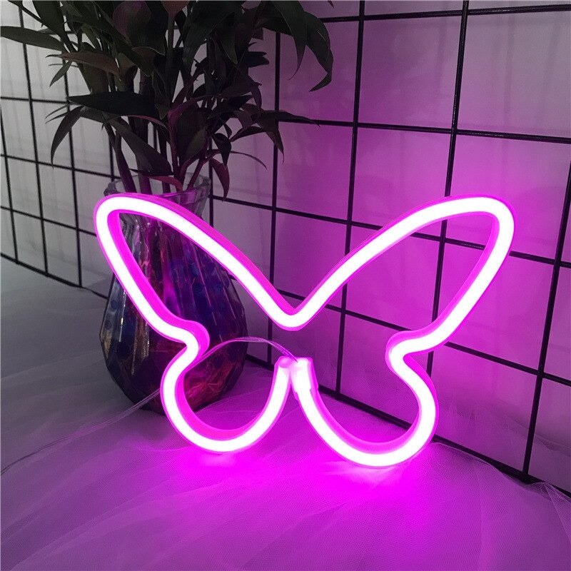 Rynx | Butterfly Wand Neon Sign