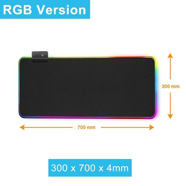 Lisslune | Radiation-protected Extra-Large LED Gaming Mouse Pad - Now available with 0.55 kg weight
