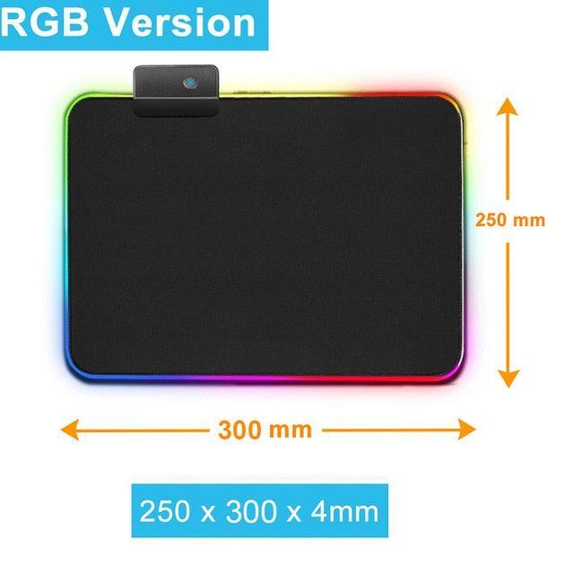 Lisslune | Radiation-protected Extra-Large LED Gaming Mouse Pad - Now available with 0.55 kg weight
