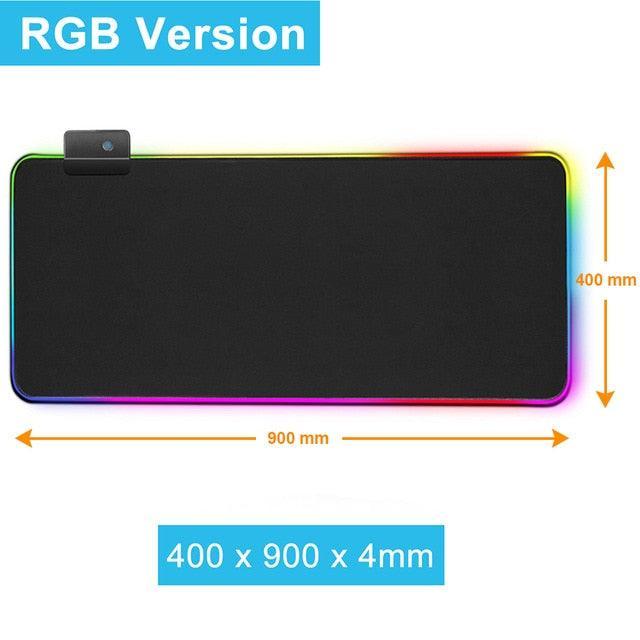 Lisslune | Radiation-protected Extra-Large LED Gaming Mouse Pad - Now available with 0.55 kg weight