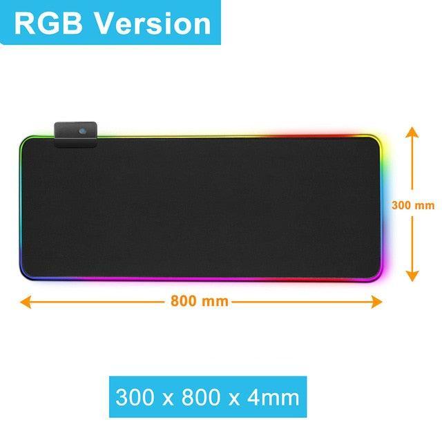 Lisslune | Radiation-protected Extra-Large LED Gaming Mouse Pad - Now available with 0.55 kg weight