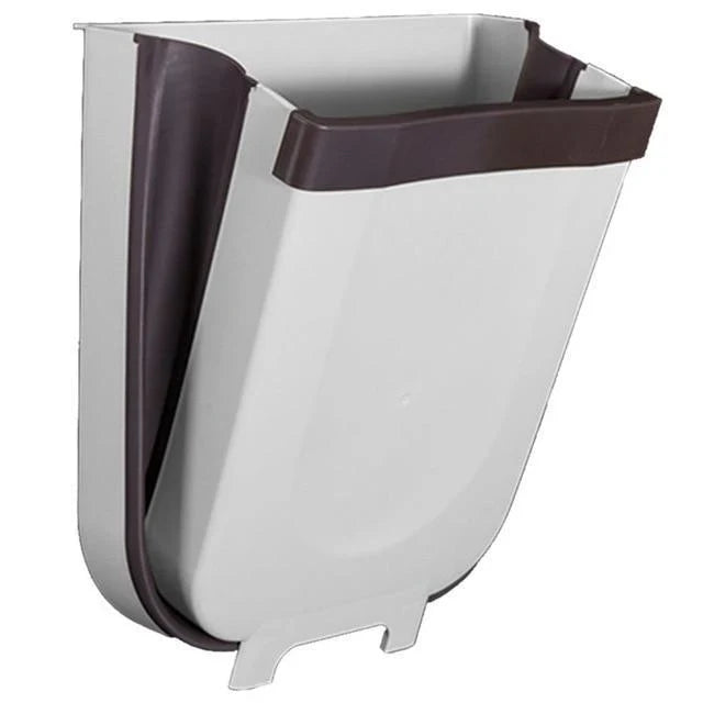 Lisslune | Practical Wall Trash Can – Foldable Trash Bin for the Kitchen